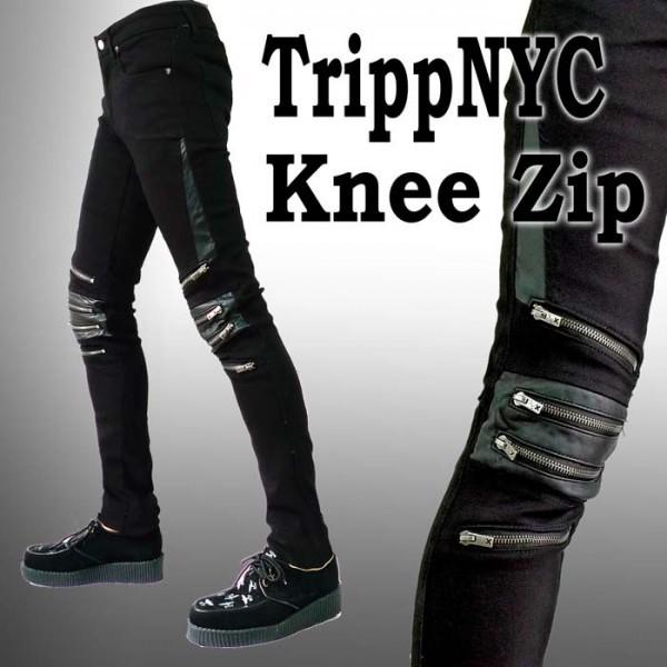 TRIPP NYC(トリップ ニューヨーク)膝のZIPデザインがインパクト TRIPP NYC(トリップ ニューヨーク)膝のZIPデザインがインパクト