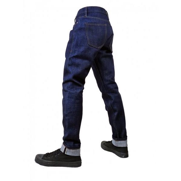 メンズ スキニー ジーンズ カナダ発 The Unbranded Brand 極厚21oz サルベージ デニム地仕様 インディゴ タイトなデザイン 夏 コーデ Unbranded 21 Tight ストリート ロックファッションwad 通販 Yahoo ショッピング