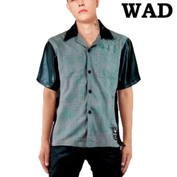 Wadオリジナル ロックなオープンカラーシャツ ワークシャツ ボーリングシャツ メンズ 半袖 刺繍 ストリート ロック ロカビリー ファッション Wad Shirts ストリート ロックファッションwad 通販 Yahoo ショッピング