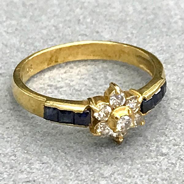 K18メレダイヤリング10号