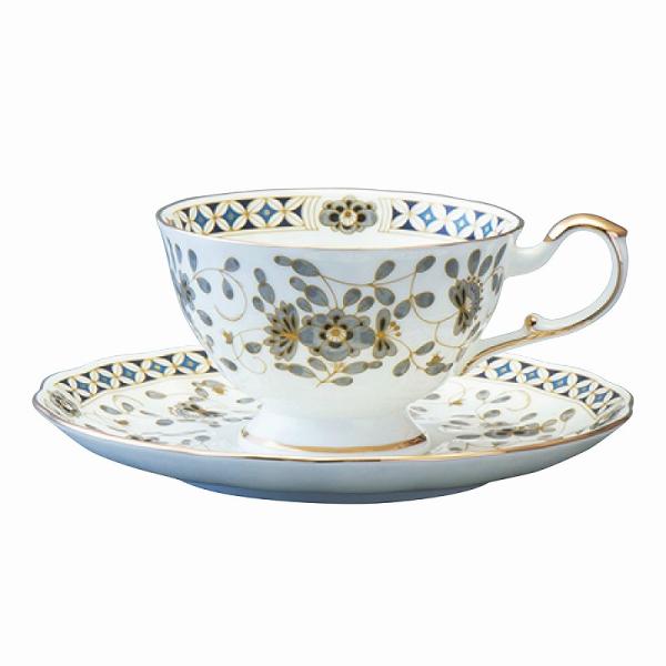 NARUMI ナルミ ミラノ・ブラック ティーカップ＆ソーサー 210cc 52443