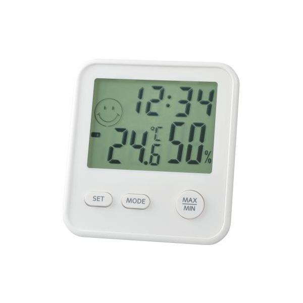 ＥＭＰＥＸ エンペックス デジタルｍｉｎｉ温度・湿度計・時計 TD-8321 温度計 湿度計 置き時計 :g33-700-03:WADA TOKI  通販 