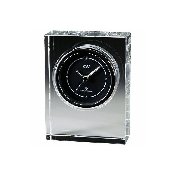 NARUMI ナルミ グラスワークス ノヴァ 電波時計 GW1000-11213 置き時計