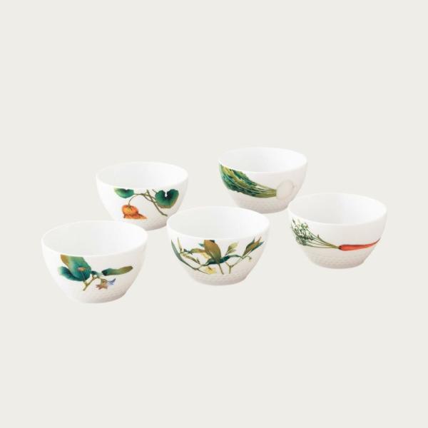 ノリタケ Noritake 京香旬彩 11cmボウルセット（5個）（絵変り） （鹿