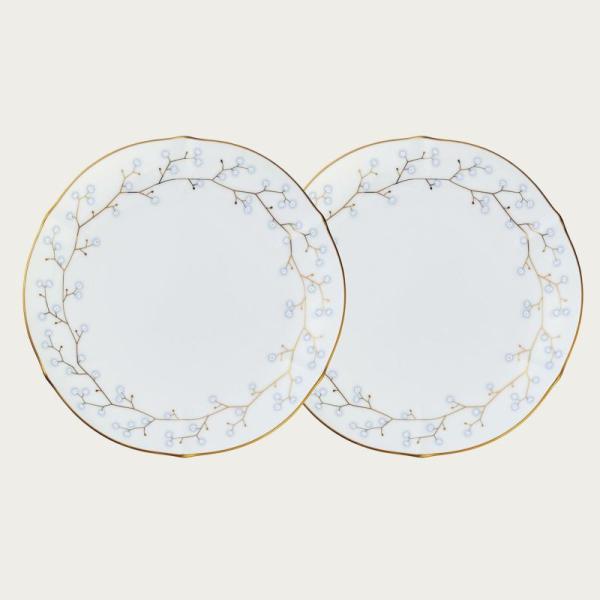 ノリタケ Noritake ホワイトベル 21.5cmプレートペア 1747L/P94712