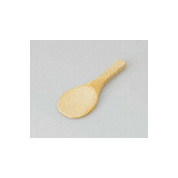 三陶 木製一人用ご飯釜用ミニへら しゃもじ 13336