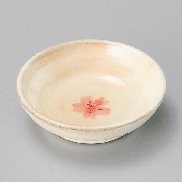 陶里 第31集 ピンク小花豆皿 16244-031