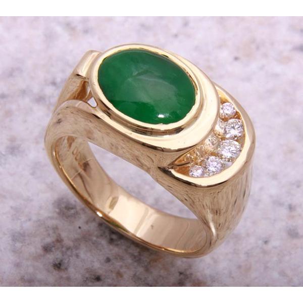 天然 翡翠 リング 18k 【公式通販】