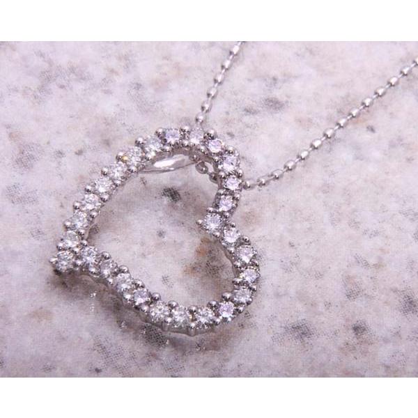 フォリフォリ K18(WG) ハート ペンダント トップ Folli Follie