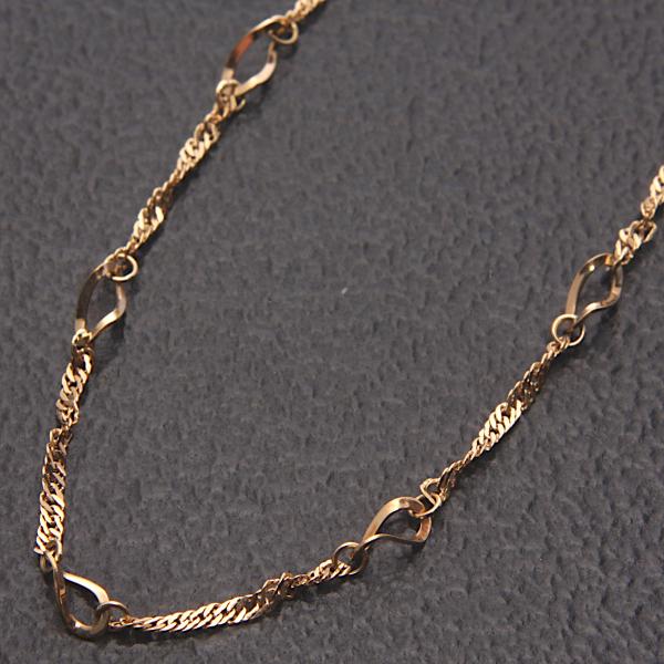 ネックレス　750 刻印あり　ゴールドチェーン　整理品　遺品整理19.0g C91106) K18 italy 750刻印 チェーン ネックレスの通販 by すま