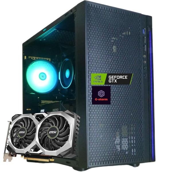 デスクトップPC Ryzen5 4500 GTX 1660super 16GB ゲーミングPC デスクトップPC タワー型 G-Stormシリーズ AMD
