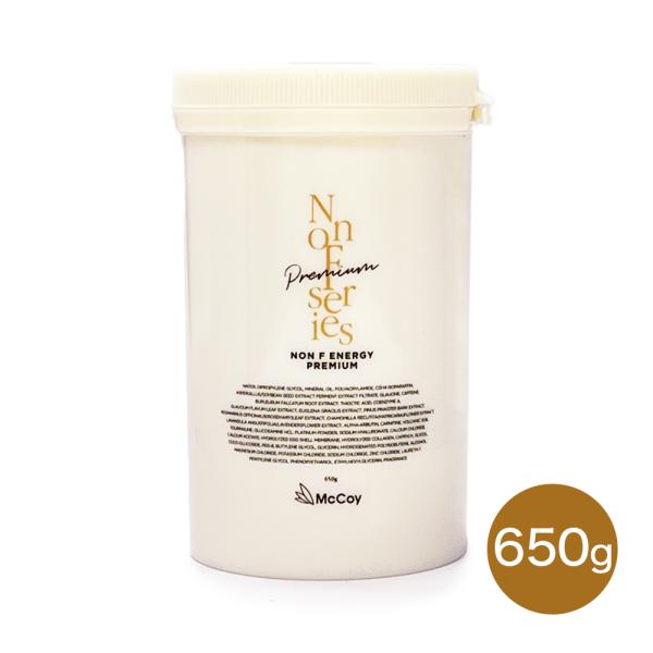 国内正規品 限定販売 マッコイ ノンF エナジープレミアム 650g ノンエフ エナジー 日本製 サロン専売品 大容量 全身 ボディー マッサージ ※シリアル番号なし