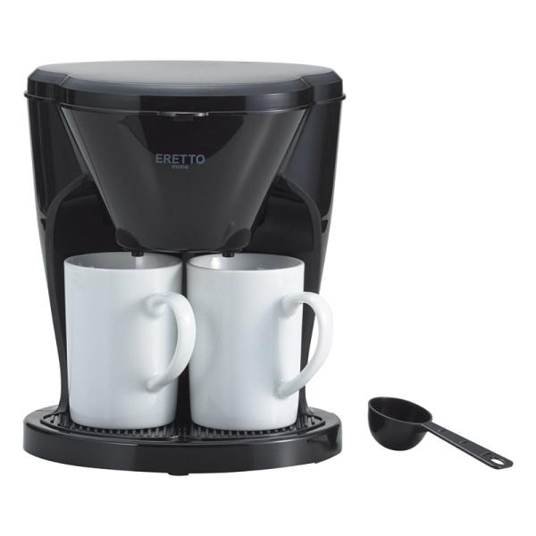 エレットモノ 2CUPコーヒーメーカー コーヒースプーン付 ET-107S K604-06119 キッチン家電