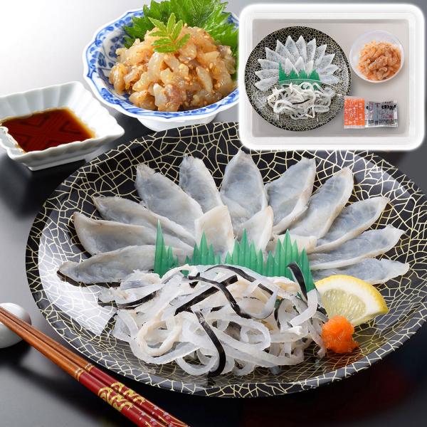 関とら本店 ふく霜降り刺身・とらふく塩辛セット 魚介 フグ
