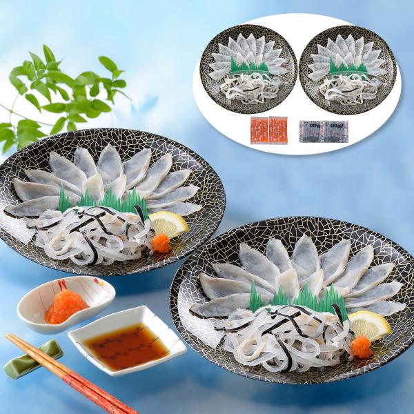 ふくの身を熱湯にサッとくぐらせた後、氷水に浸けることにより旨味を閉じ込める伝統技法「霜降造り」。------------ 　【おすすめ用途】※熨斗やギフト包装対応ができない場合がございます。各商品ページでご確認ください。 内祝 出産 結婚 ...