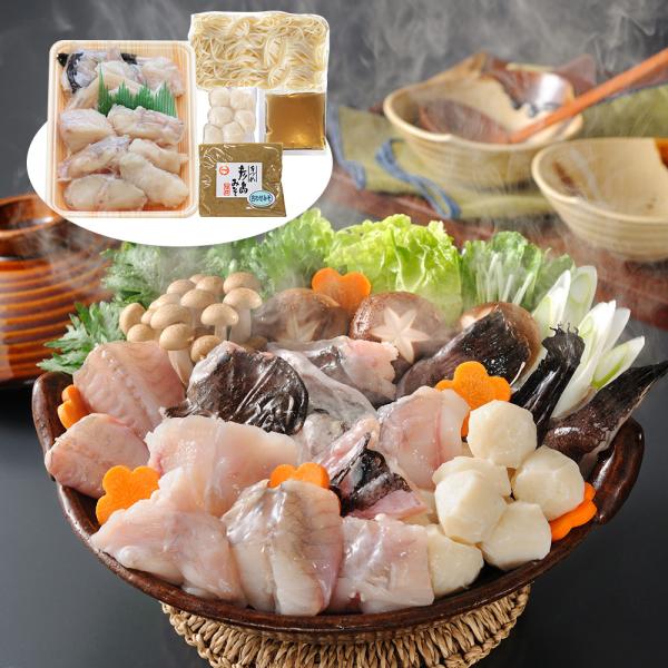 関とら本店 あんこう鍋うどんセット 魚介 アンコウ 爆買