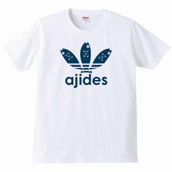 おもしろTシャツ】【送料無料】 メンズ 半袖 ajides あじです パロディ 