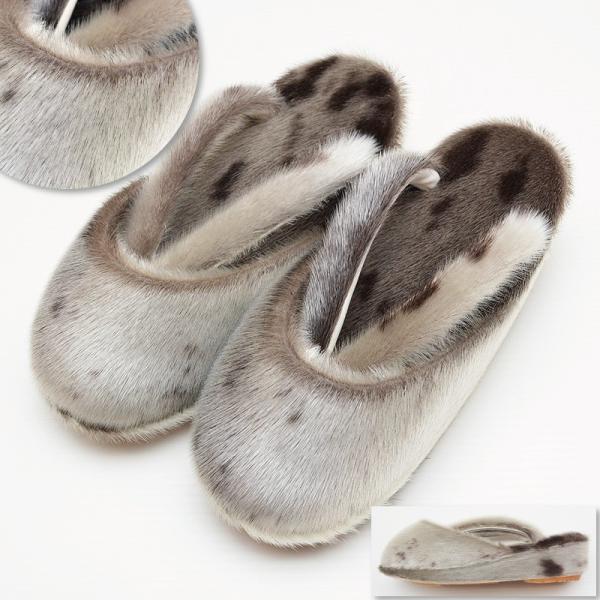 希少✨️アザラシ草履 防寒草履 Lサイズ wagokoro-kimonoya_zouri-yuki-a