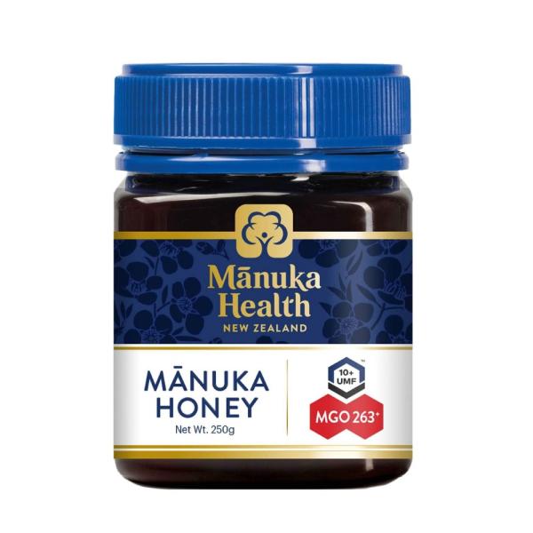 マヌカハニー はちみつ 蜂蜜 マヌカヘルス MGO263 250g 2個セット 旧MGO250 UMF10 ニュージーランド 純粋 日本向け正規輸入品 日本語ラベル 送料無料 Manuka Health マヌカヘルス マヌカハニー MGO263+ 250g 2個 UMF10+ 旧
