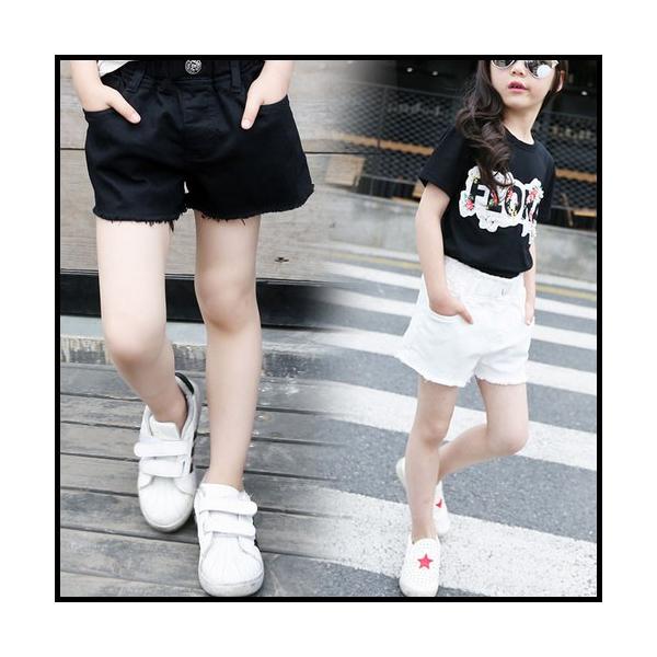 子供服 キッズ 子供 パンツ 女の子 パンツ 半ズボン 短パン ショート