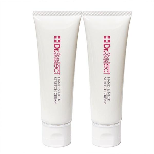 2本セット　ドクターセレクト ハンド＆ネックストレッチクリーム 50g ドクターセレクト ハンド＆ネック 50g×2本 ストレッチクリーム : WAILE