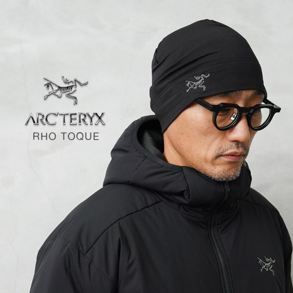 【新品】ARC`TERYX Rho Toque BLACK L-XL ARC'TERYX Rho Toque Black [アークテリクス]