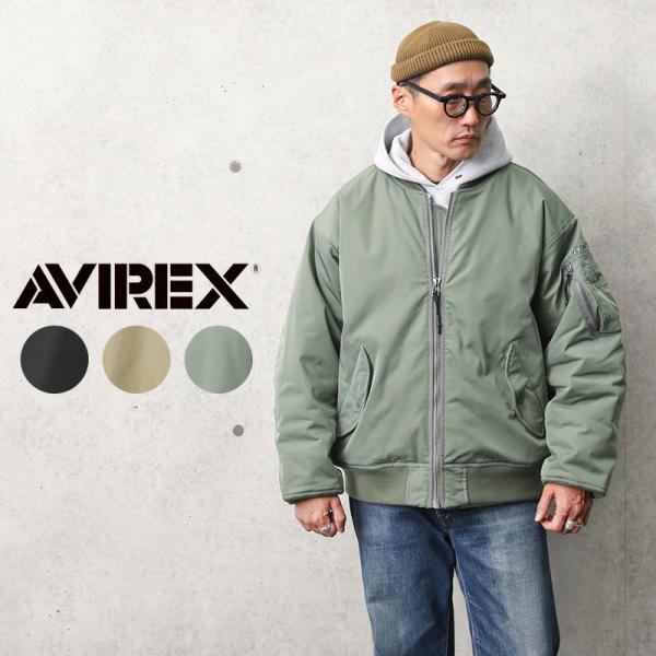 AVIREX ストレッチスエット プルオーバーパーカー   M