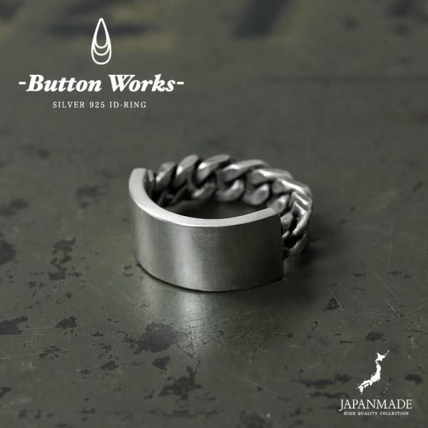 BUTTON WORKS CROSS シルバーリング BUTTON WORKS CROSS シルバーリング BUTTON WORKS CROSS シルバー