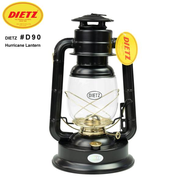 他サイト： DIETZ デイツ ハリケーンランタン D90 ブラックXゴールド【Sx】【T】の商品画像