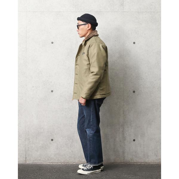 ビッグ割引即出荷 Houston ヒューストン N 1デッキジャケット タイト ステンシルモデル 5n 1x 日本製 メンズ ミリタリージャケット アウター ジャンパー アメカジ ブランド 正規品販売高評価