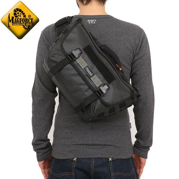 MAGFORCE マグフォース MF-6052 Ferocious Messenger Bag Black MAGFORCE マグフォース MF-6052 Ferocious Messenger Bag Black