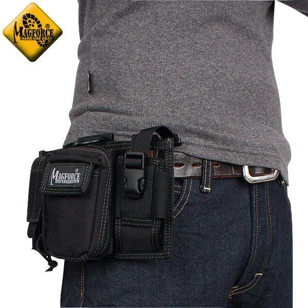 MAGFORCE（マグフォース） MF-0324 M-11 Waistpack Black デジカメ