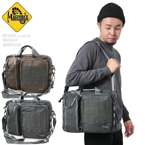 MAGFORCE マグフォース MF-0343 Recruit Briefcase ショルダー MAGFORCE マグフォース MF-0343 Recruit Briefcase ショルダー