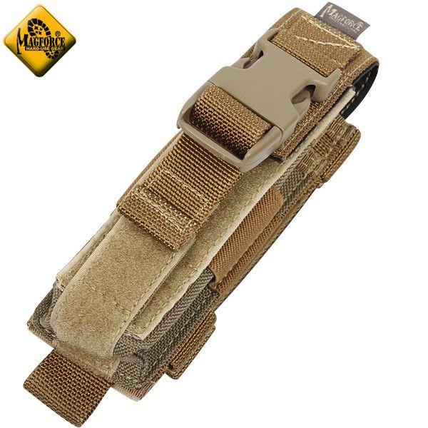 Magforce カーキー ミリタリーベスト フード付き MAGFORCE（マグフォース） MF-1425 Flashlight Holster KHAKI ライト