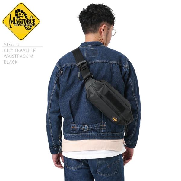 MAGFORCE（マグフォース） MF-3313 CITY TRAVEL WAISTPACK MEDIUM