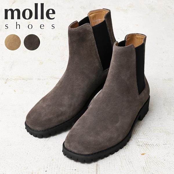 molle shoes モールシューズ MLS210301-11 SQUARE TOE SIDE GORE BOOTS 