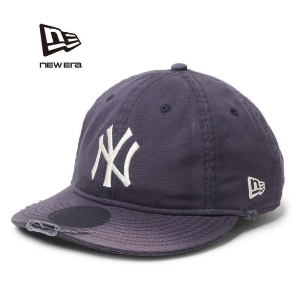 NEWERAニューヨーク・ヤンキース ダメージキャップGORO Mサイズ NEW ERA（ニューエラ） 14880394 9THIRTY powered by GORO (min-nano
