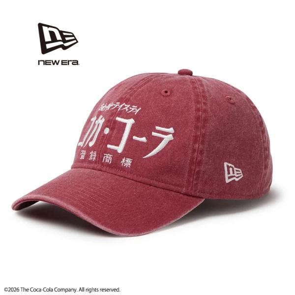NEW ERA ニューエラ 15154854 9TWENTY Coca-Cola コカ・コーラ アシッドウォッシュ ラセット キャップ【クーポン対象外】【T】