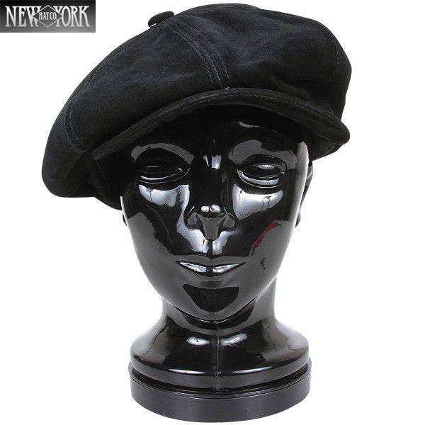 New York Hat ニューヨークハット 9230 Suede Newsboy ニュースボーイ キャスケット ブラック メンズ スエード 9230 ブランド Newyorkhat 9230 Suede ミリタリーショップwaiper 通販 Yahoo ショッピング