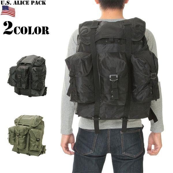 ミリタリーバッグ 新品 米軍 Alice Pack アリスパック 防災グッズ 災害グッズ リュックサック バックパック Nob ミリタリーショップwaiper 通販 Yahoo ショッピング