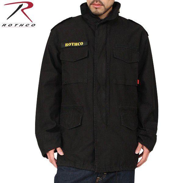 ROTHCO OTHCO ロスコ VINTAGE M-65ジャケット BLACK メンズ ROTHCO OTHCO ロスコ VINTAGE M-65ジャケット BLACK メンズ