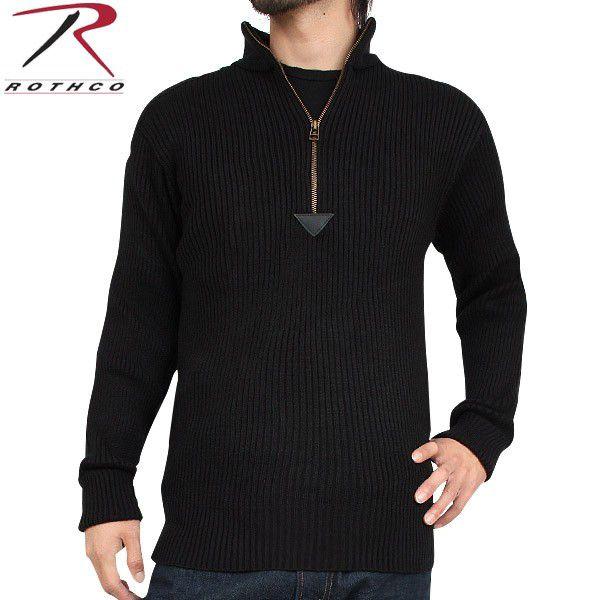 ROTHCO ミリタリーセーター ロスコ 1/4 ZIP アクリル コマンド ROTHCO ミリタリーセーター ロスコ 1/4 ZIP アクリル コマンド