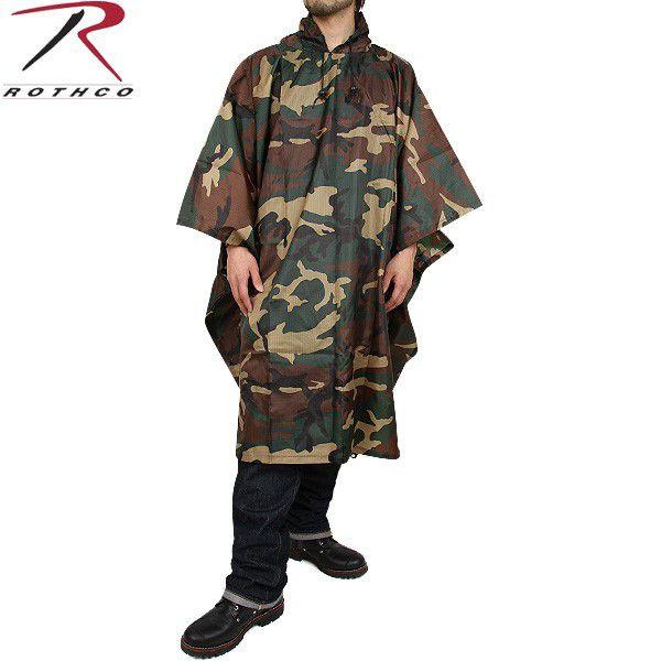 ROTHCO（ロスコ） ミリタリーグッズ G.I. PLUS RIP-STOP レイン