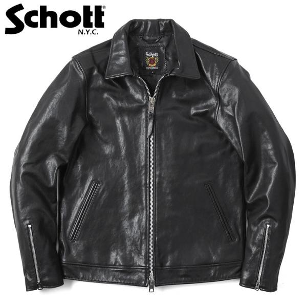 Schott N.Y.C ショット 3181076 シングルブレスト ライダース Schott N.Y.C ショット 3181076 シングルブレスト ライダース