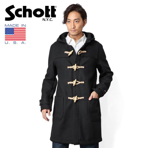 Schott ショット 761US ロングダッフルコート 7379 メンズ アウター