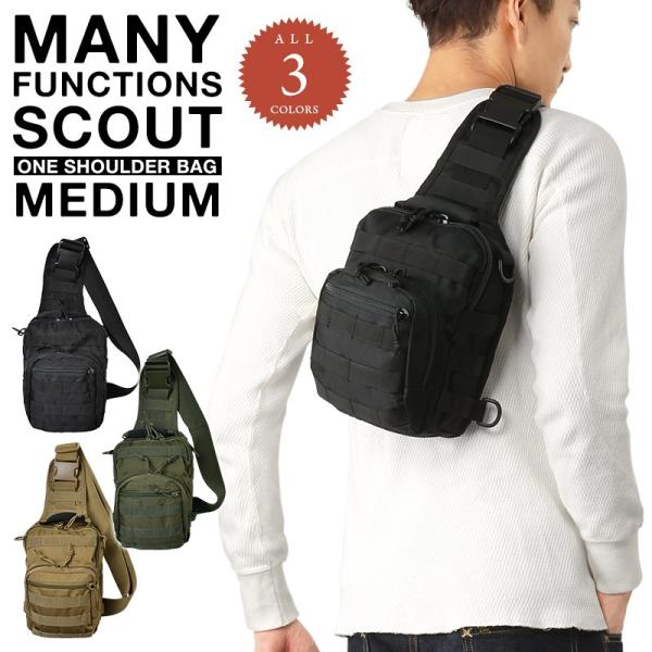 ミリタリーバッグ 多機能 スカウトワンショルダーバッグ Medium Molle モール モールシステム Buyee 日本代购平台 产品购物网站大全 Buyee一站式代购 Bot Online
