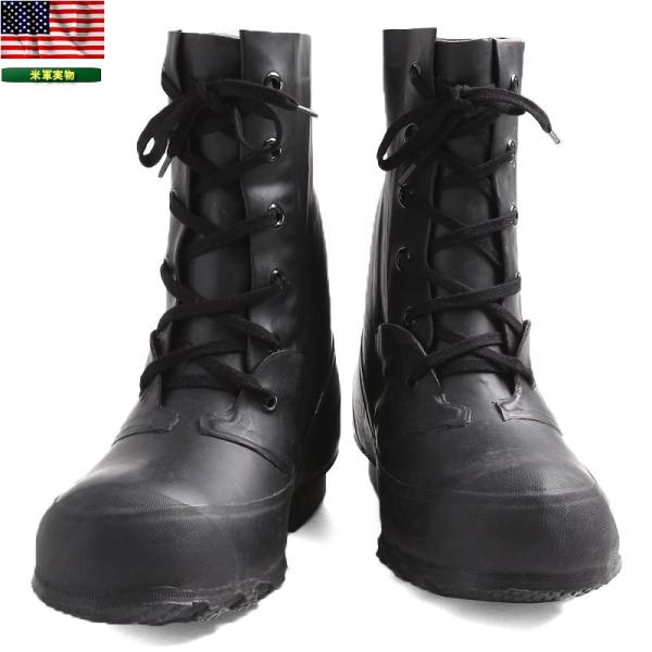 メンズ ミリタリーブーツ 実物 新品 米軍ミッキーマウスブーツ レインブーツ 長靴 デッドストック アメリカ軍【クーポン対象外】【T】