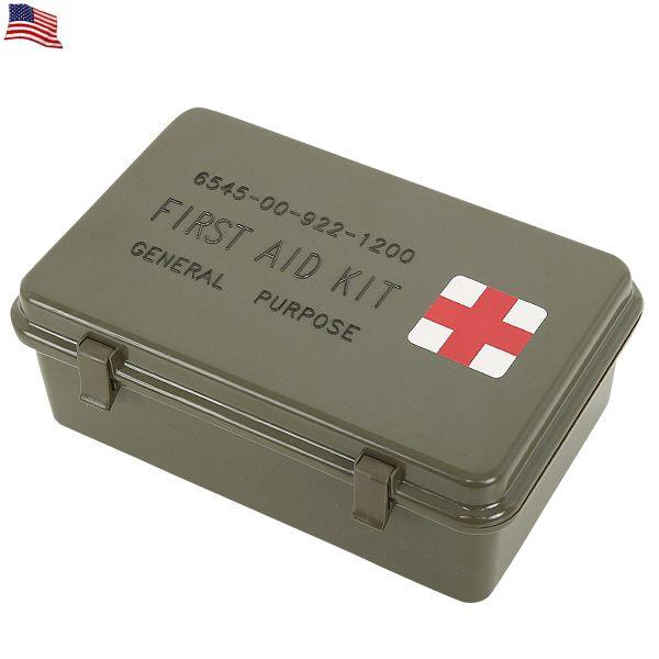 実物 新品 米軍 FIRST AID KIT MEDICALボックス ミリタリー 雑貨