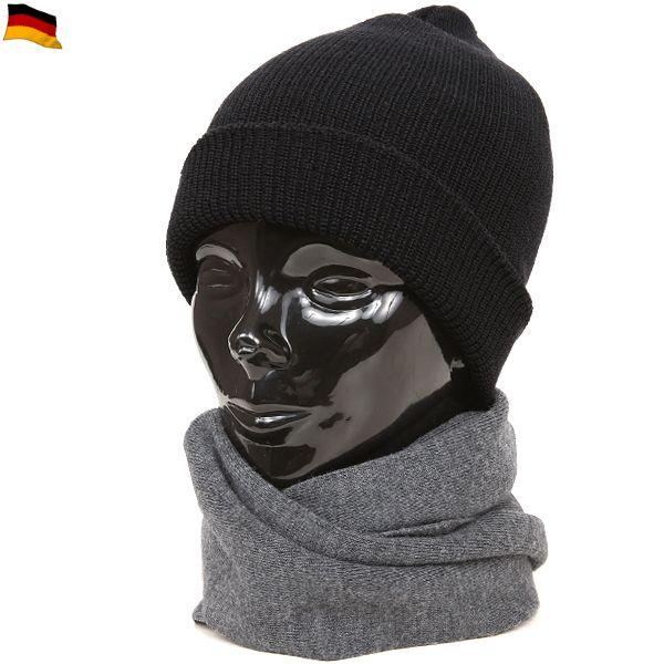 MILITARY（ミリタリー） 実物 新品 西ドイツ軍 ウールマフラー グレー