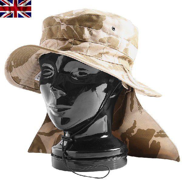 MILITARY 実物 新品 イギリス軍トロピカルハット デザートDPM MILITARY 実物 新品 イギリス軍トロピカルハット デザートDPM